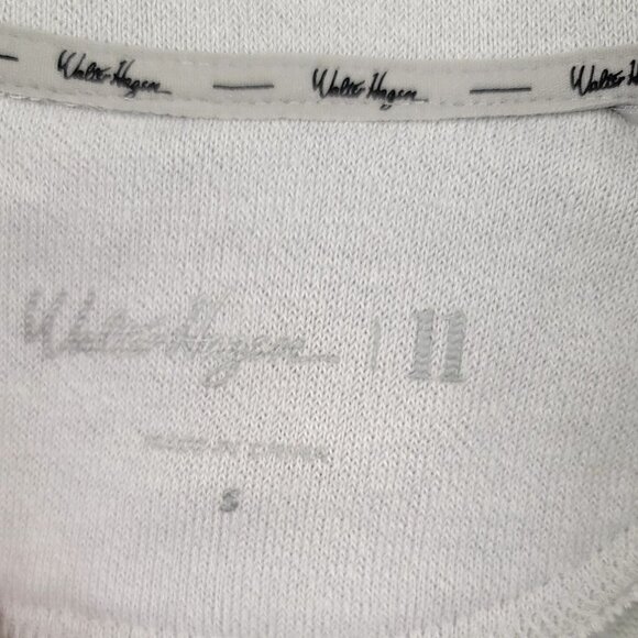 Walter Hagen Mens Small Light Grey Heather 1/4 Zip Pullover Lightweight Golf - Picture 5 of 9